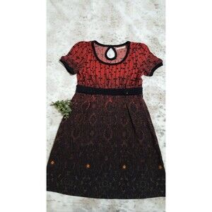 Lavand Women Sz Small  Floral Print Dres